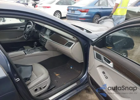 2015 Hyundai Genesis 3.8 from USA, damaged, VIN KMHGN4JE8FU033245